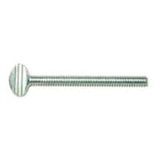 MIDWEST FASTENER Thumb Screw, #10-24 Thread Size, Spade, Zinc Plated Steel, 2 in Lg, 5 PK 60506